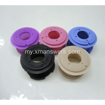 စိတ်ကြိုက် Silicone Rubber Cylinder Bushing